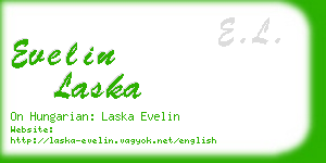 evelin laska business card